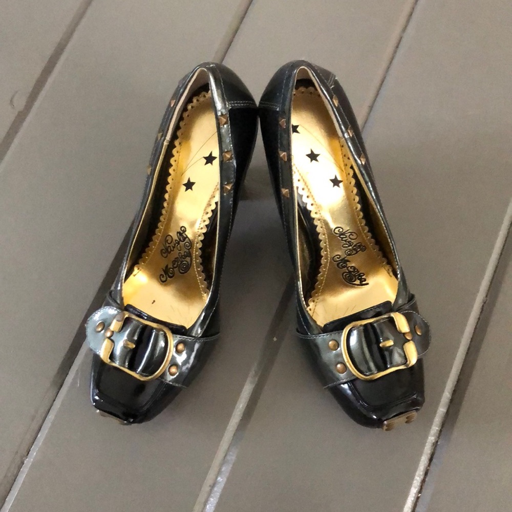 Naughty Monkey Chunky Heels - W8